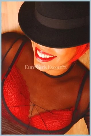 Shiny Blue Ladys model